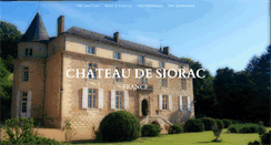 Desktop Screenshot of chateaudesiorac.com